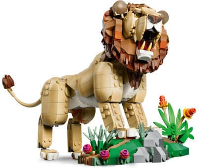 LEGO Creator 31386 – Vilda djur: ståtlig lejon