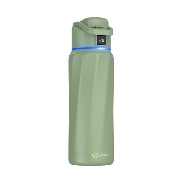 WaterH BOOST Chug-lock smart vattenflaska, 946 ml, Mintgrön