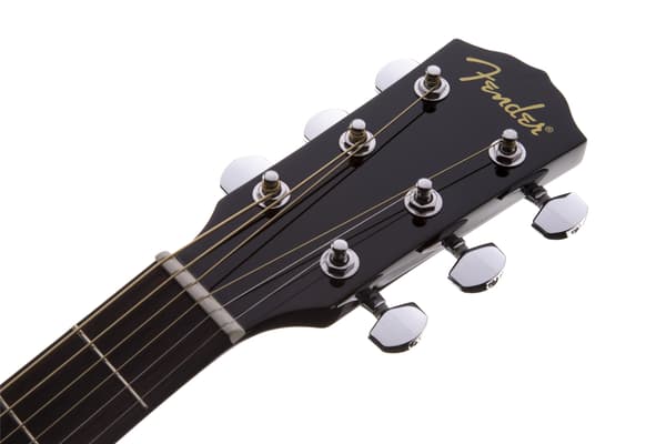 Fender CD-60 Dread V3 DS -stålsträngad akustisk gitarr, svart