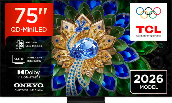 TCL 75" A400U – 4K QD Mini-LED Google TV