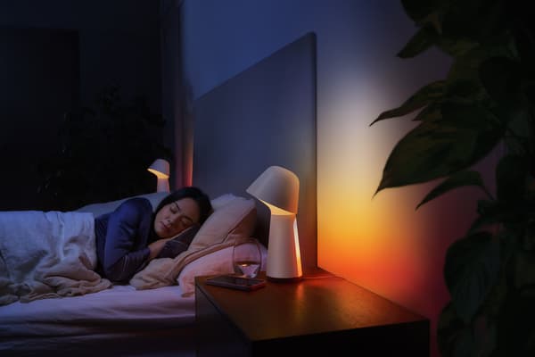 Philips Hue Twilight natbordslampe, hvid