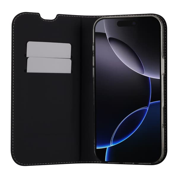 FoneKit BookCase skyddsfodral, iPhone 17 Pro Max, ljusrosa