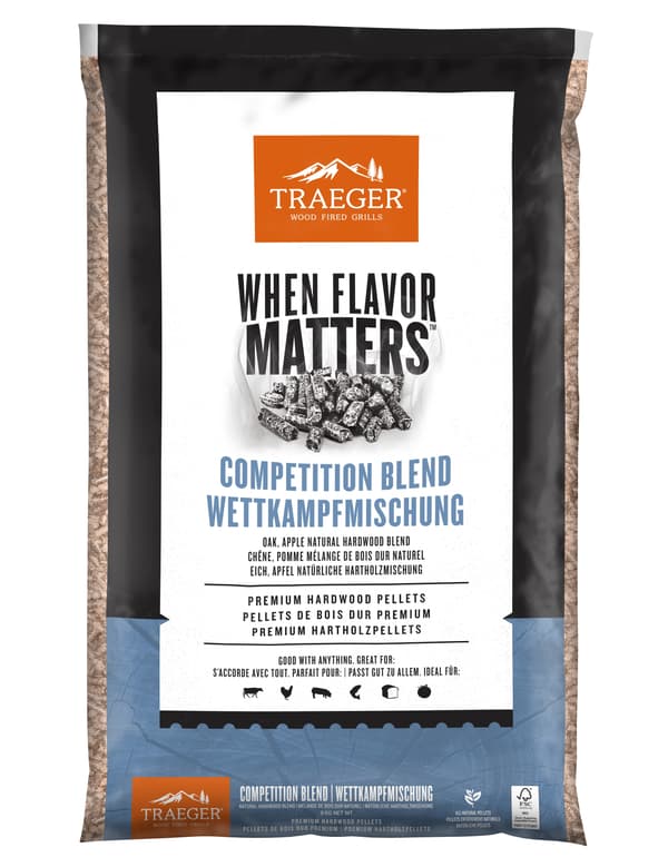 Traeger Competition Blend-pelletsäck, 9 kg