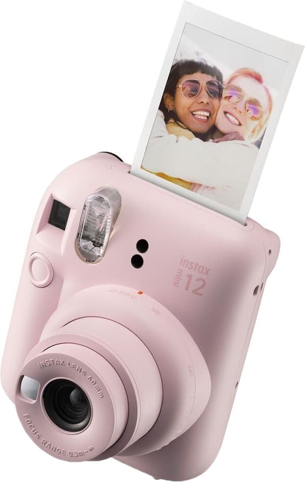 Fujifilm INSTAX Mini 12 - snabbkamera, rosa