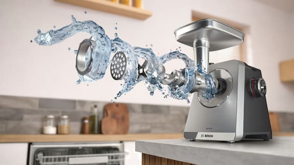Bosch Serie 8 MFWS835M köttkvarn, stål