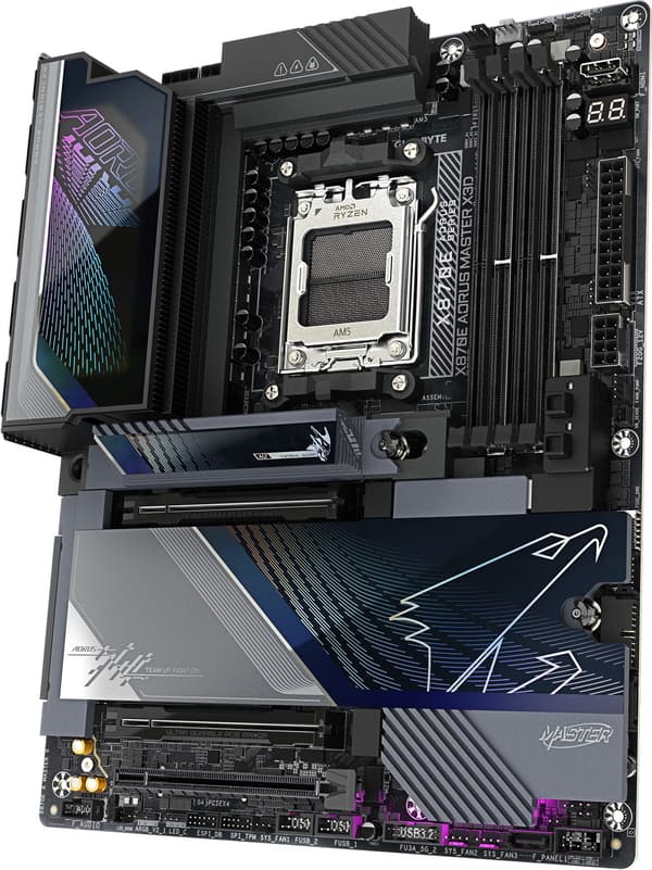 Gigabyte X870E AORUS MASTER X3D ATX-moderkort