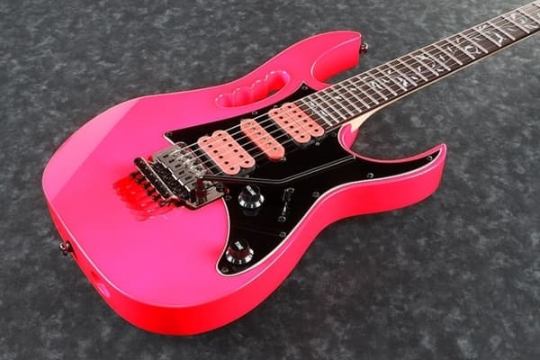 Ibanez JEMJR-SPPK elgitarr, rosa