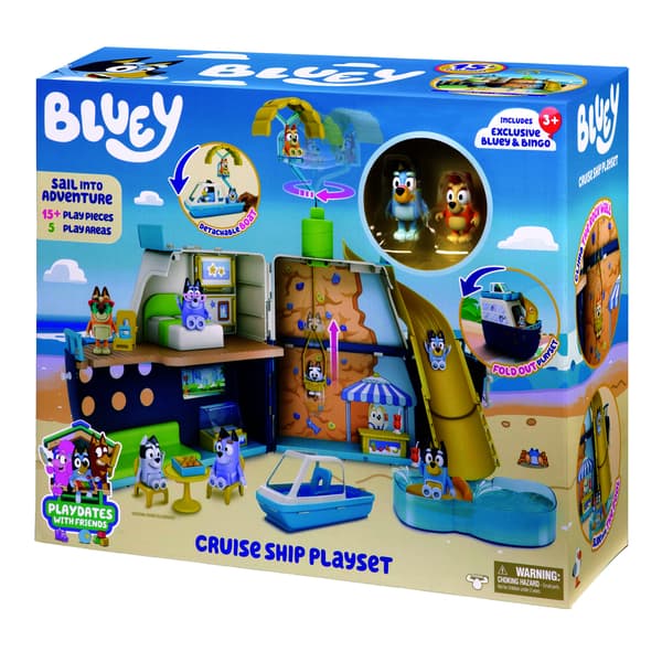 Bluey Cruise kryssningsfartyg lekset