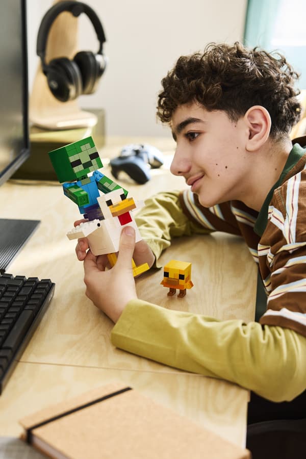 LEGO Minecraft 21582 Kycklingjockey