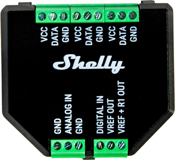 Shelly Plus Tilläggssensoranslutning