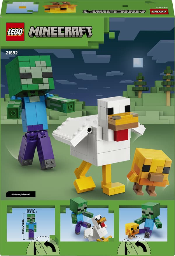 LEGO Minecraft 21582 Kycklingjockey