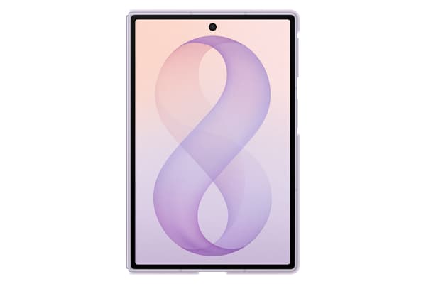 Samsung Galaxy Fold8 Silikon Magnet Qi2 skyddsfodral, lavendel