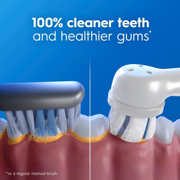 Oral-B iO3 eltandborste, blå + resefodral