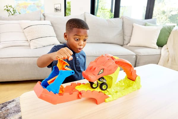 Hot Wheels Monster Trucks Snake Bite Slam-Out bilbana