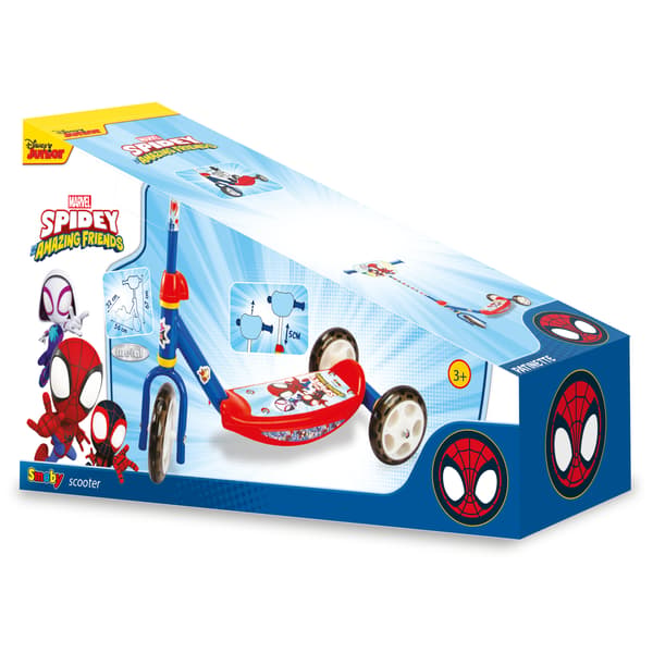 Smoby Spidey trehjulig sparkcykel