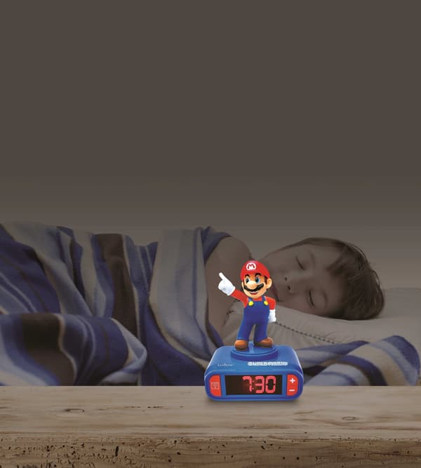 Super Mario Väckarklocka och Nattlampa