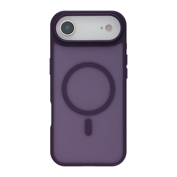 FoneKit Soft Touch skyddsfodral kompatibelt med MagSafe, iPhone Air, lila