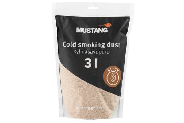 Mustang Pro Bok kallrökningsspån, 3 l