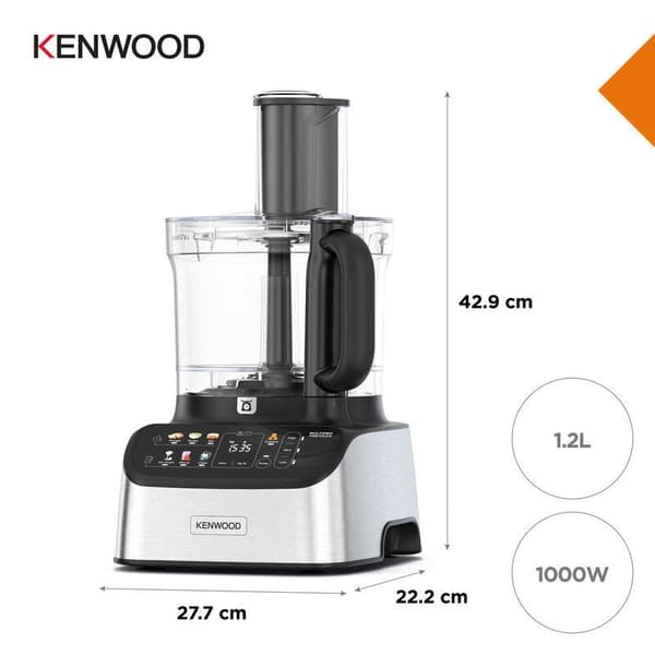Kenwood FDM73.480SS MultiPro OneTouch matberedare, stål