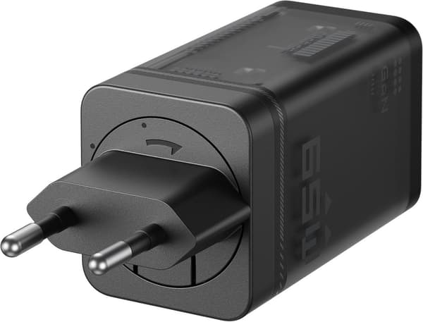 Insta360 Antigravity 65W GaN Snabbladdare strömadapter