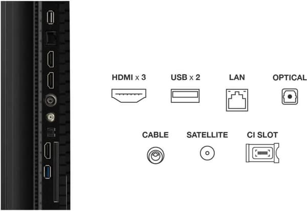 TCL 65" T69C – 4K QLED Google TV
