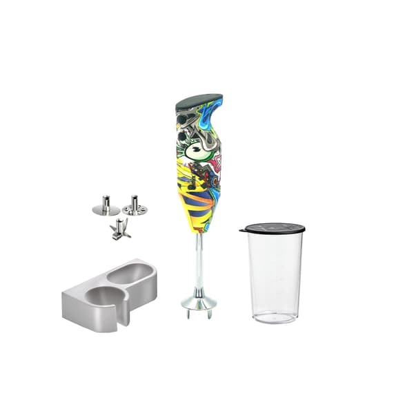 Bamix M200 Mono stavmixer, Graffiti Black Special Edition