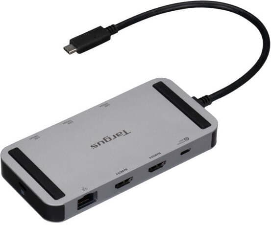 Targus USB4 Dual Video 140W Pass-Thru-docka / USB-hubb