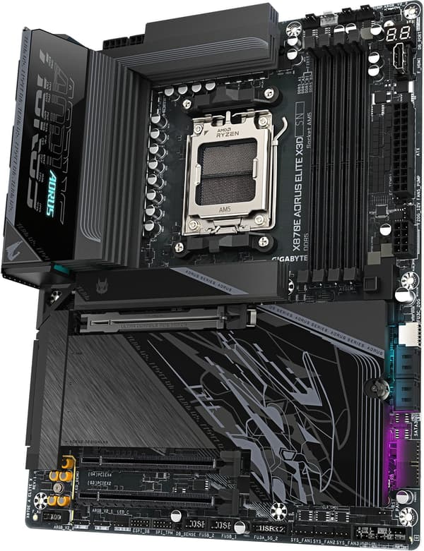 Gigabyte X870E AORUS ELITE X3D ATX-moderkort