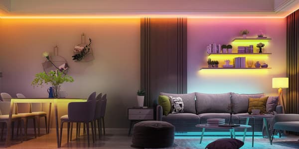 Govee RGB Smart Wi-Fi + Bluetooth LED-ljusslinga, 10 m