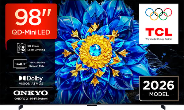 TCL 98" P8L – 4K QD Mini-LED Google TV