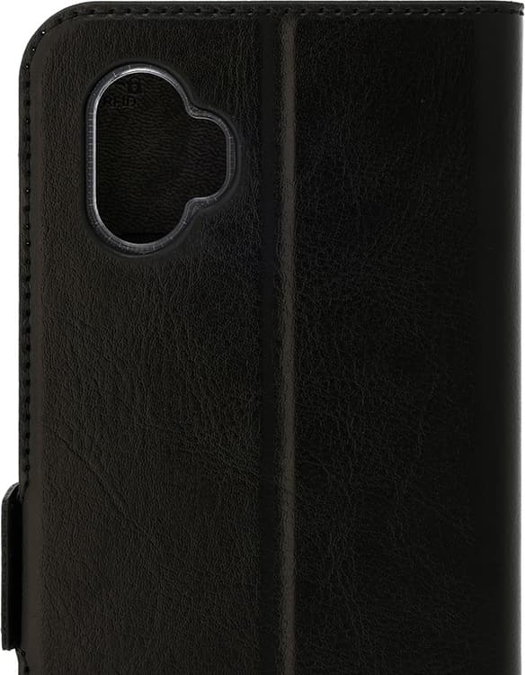 Wave Book Case, Samsung Galaxy Xcover7 Pro, svart