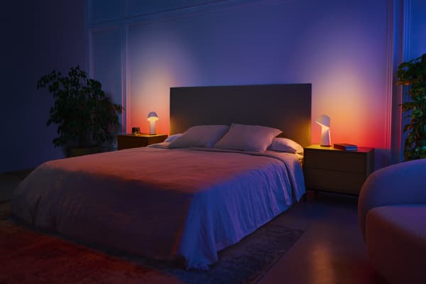 Philips Hue Twilight natbordslampe, hvid