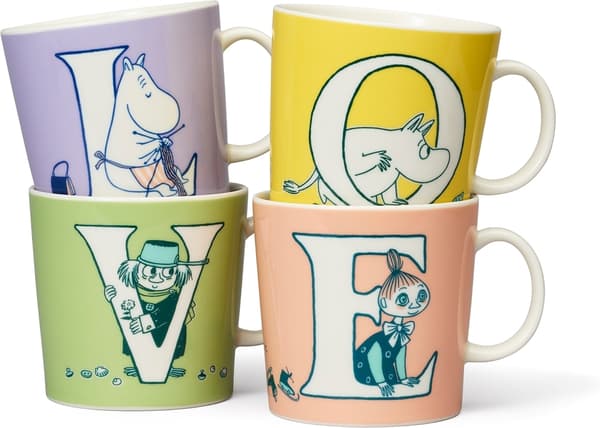 Arabia Mumin ABC-mugg V, 0,4 l
