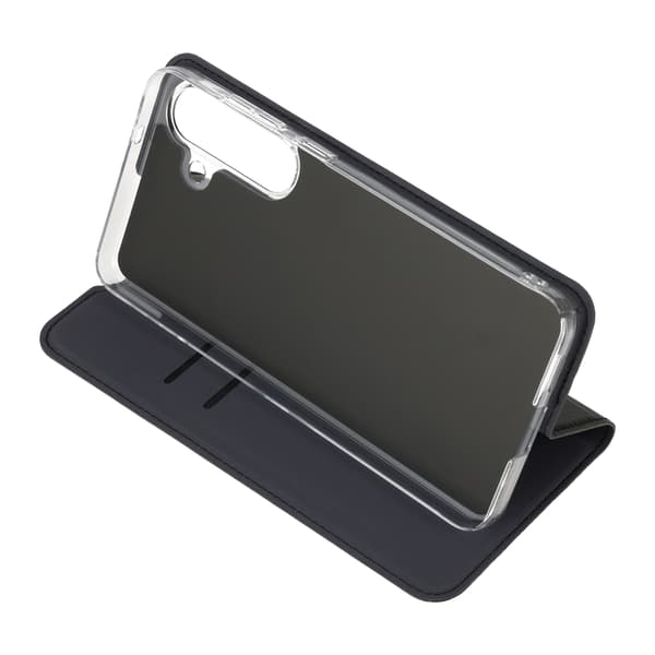 FoneKit BookCase skyddsfodral, Samsung Galaxy A17, svart
