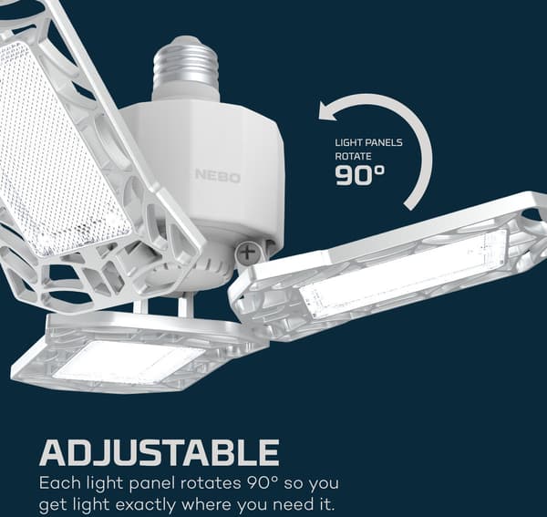Nebo High Bright 6000 lampa, E27, 6000 lm