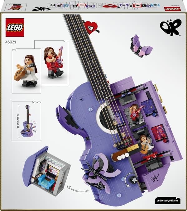 LEGO Editions Music 43031 Olivia Rodrigos gitarr