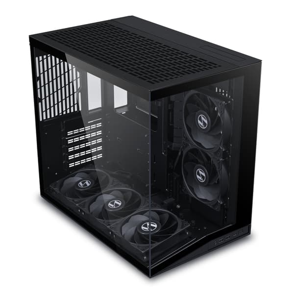 Lian Li O11D Mini V2 Flow ATX-chassi, svart