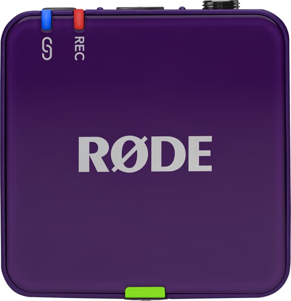 Rode Wireless GO 3 trådlöst mikrofonsystem, lila
