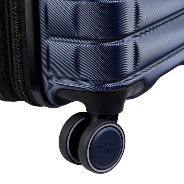 Delsey Elegance Expandable 55 cm resväska, blå