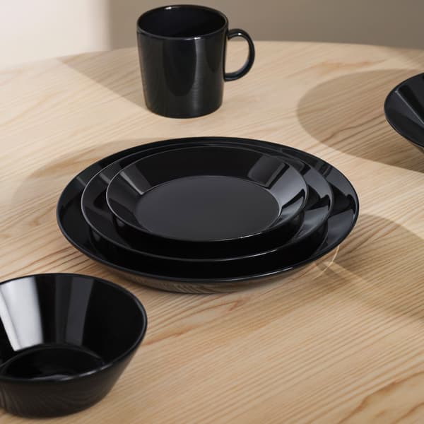 Iittala Teema -tallrik, 21cm, svart