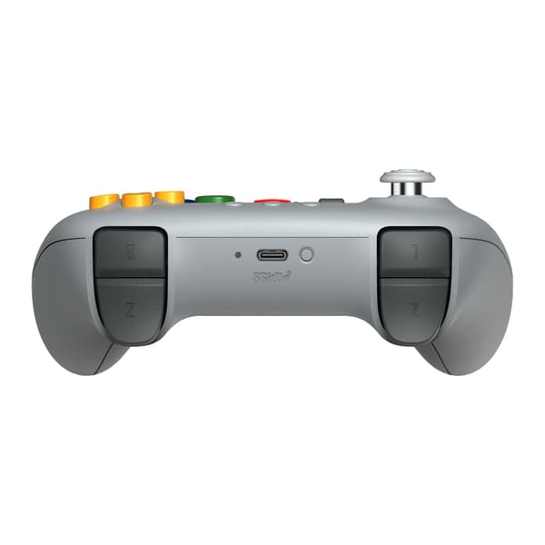 8BitDo 64 Bluetooth-spelkontroll, grå, Switch / PC