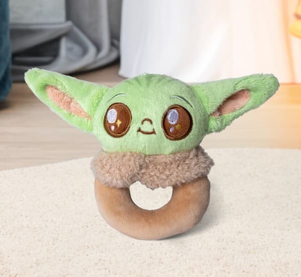 Disney - Star Wars Grogu, mjuk ring-skallra