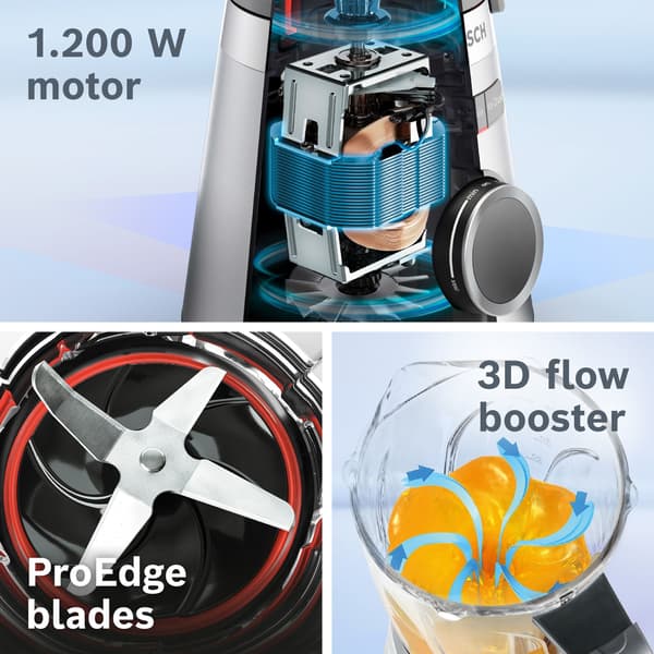 Bosch MMB6141S VitaPower Series 4 -blender, silver