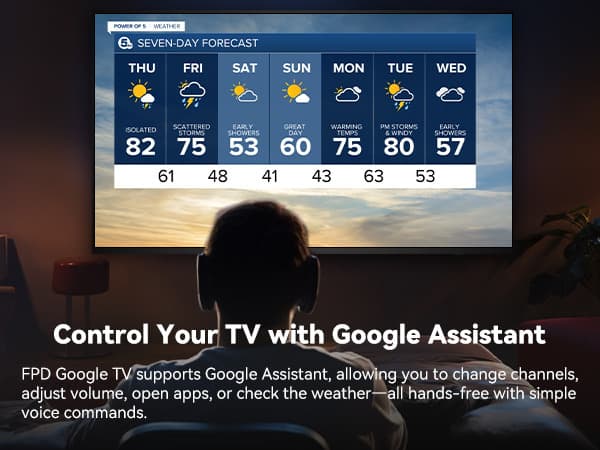 FPD 50" D900 4K LED Google TV