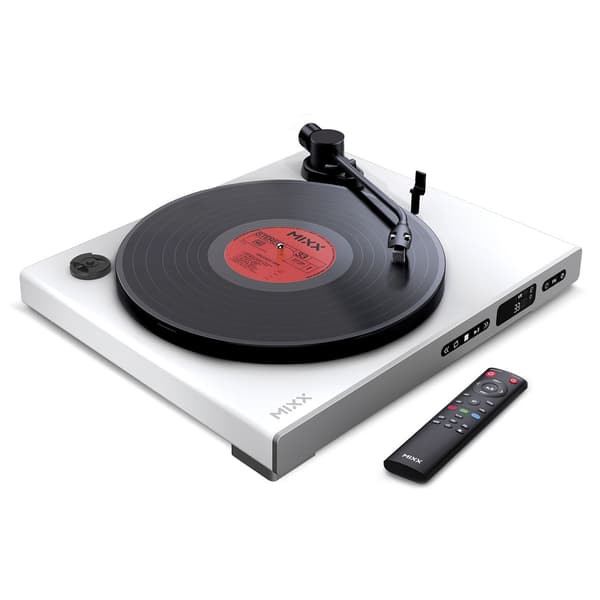 Mixx Analog Plus 2-i-1 vinyl- och CD-spelare, vit