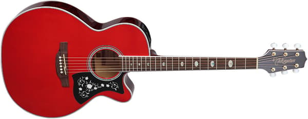 Takamine GN75CE-WR -elektroakustisk gitarr, Wine Red