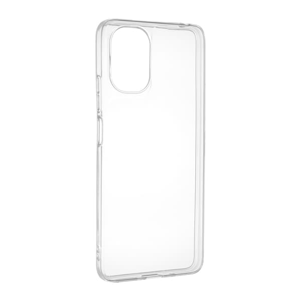 FoneKit silikonskal, Motorola G06, genomskinlig