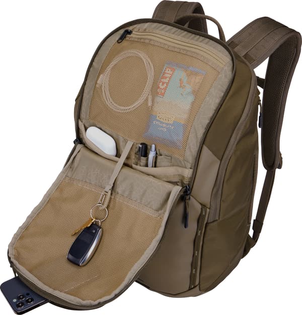 Thule Chasm Backpack 26 L, datorryggsäck, Deep Khaki
