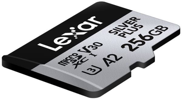 Lexar Professional SILVER PLUS microSDXC UHS-I minneskort 256 GB