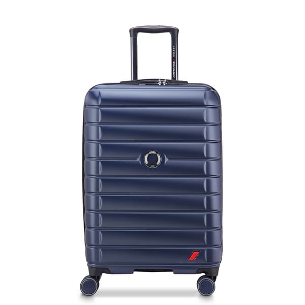 Delsey Elegance Expanderbar 66 cm resväska, blå